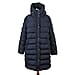 Nova of London Curve Longline Puffer Jacket - Navy