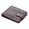 100% Genuine Leather RFID Protected Bi-Fold Mens Wallet - Burgundy & Bordo