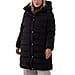 Nova of London Curve Longline Puffer Jacket - Navy