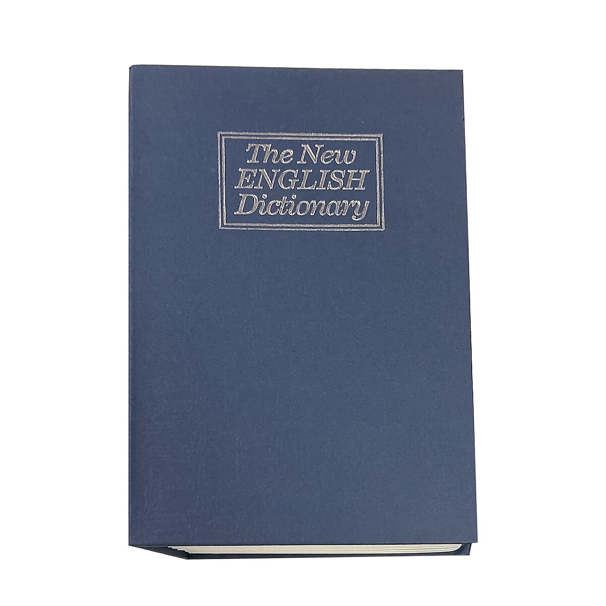 Dictionary Diversion Secret Hidden Book Safe with Key Lock (Size 18x11x5 Cm) - Blue