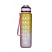 Soul Smart Water Bottle (Size 28x7 Cm) - Yellow & Pink