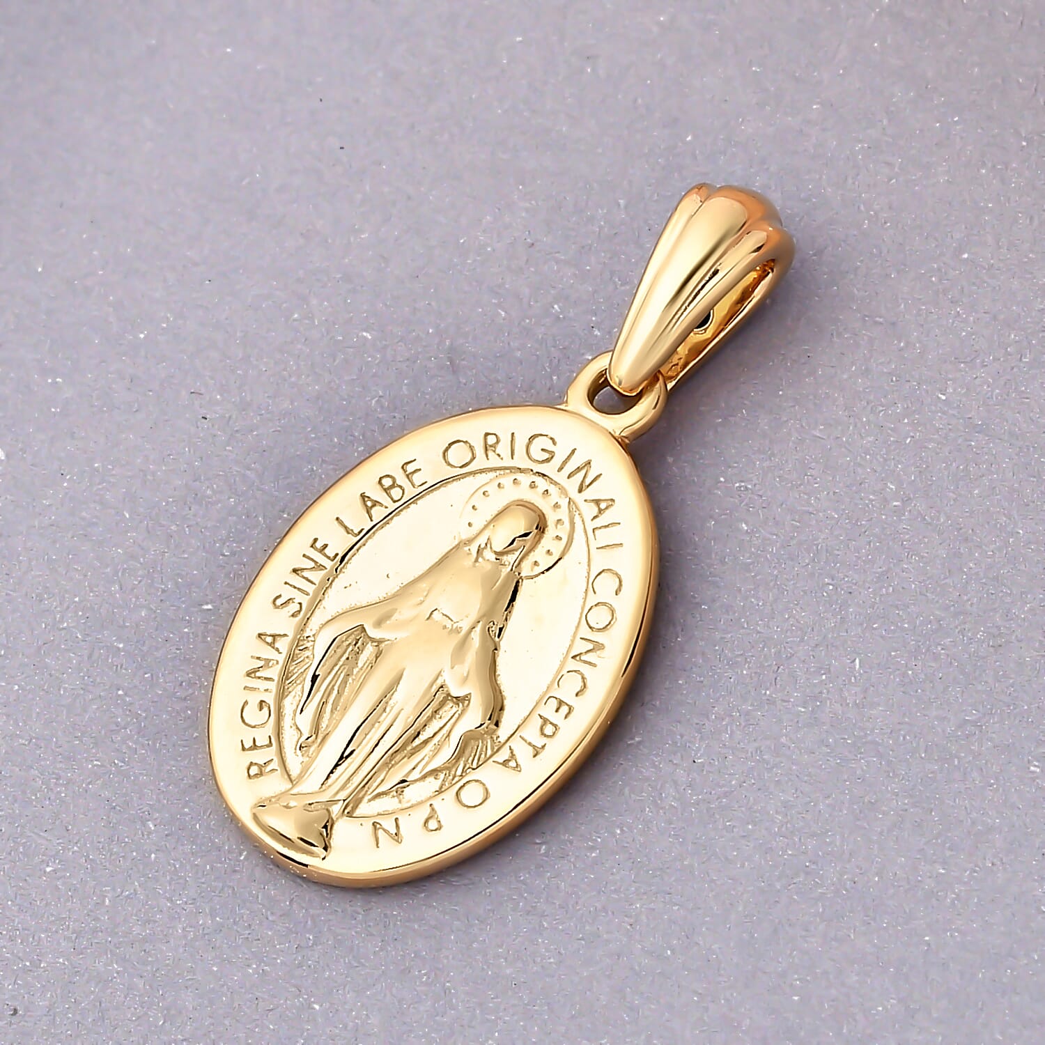 GP - Kanchanaburi Blue Sapphire Pendant in 18K Vermeil Yellow Gold Sterling Silver