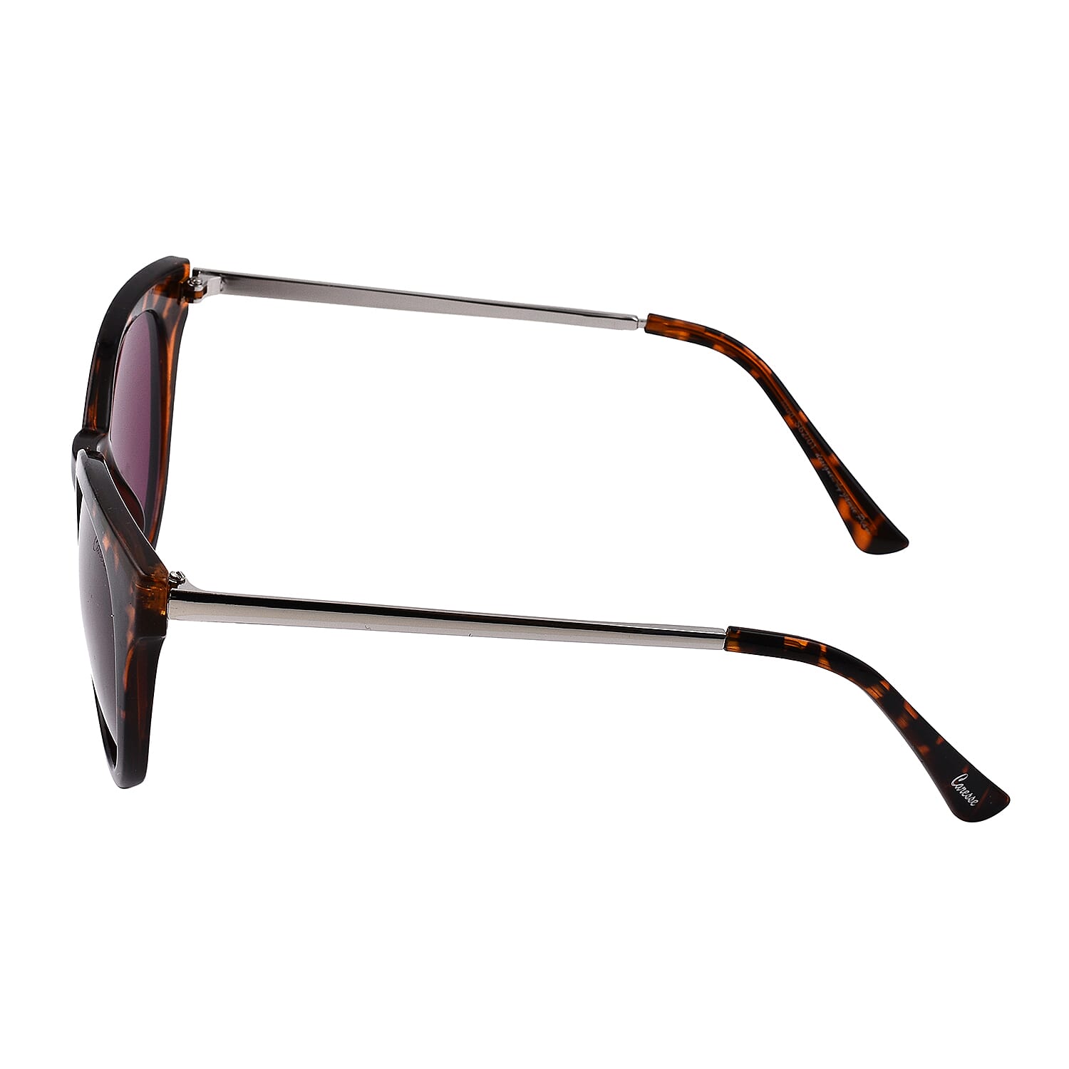 Designer Inspired Leopard Pattern Frame Sunglasses - Brown