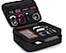 3 Layer Electronic Travel Organiser (Inclu. Shockproof Pokect, Chargers & Cords with DIY Storage Area) - Black