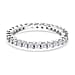 9K Gold Moissanite Full Eternity Band Ring