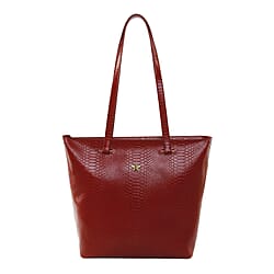 Polyurethane Tote Bag - Black