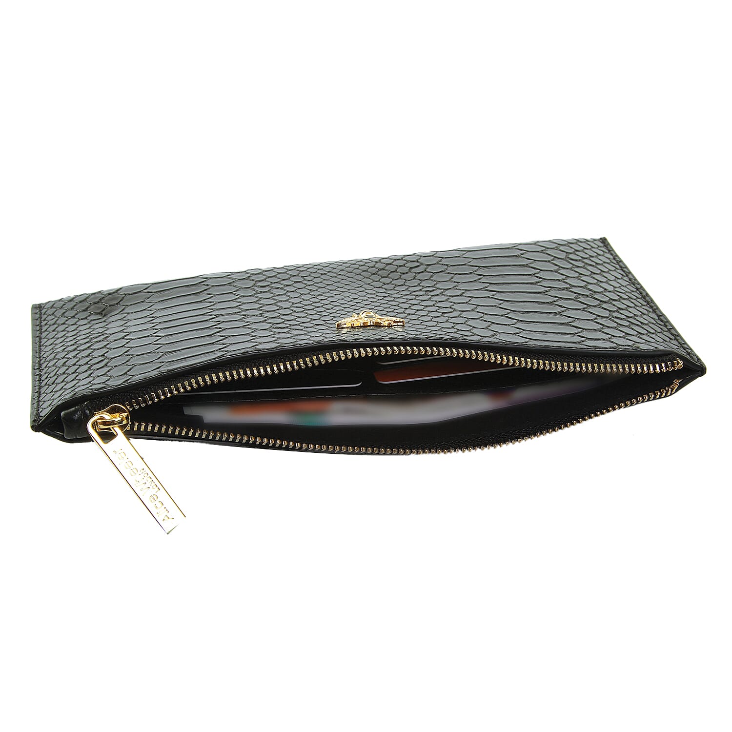 Polyurethane Wallet - Black