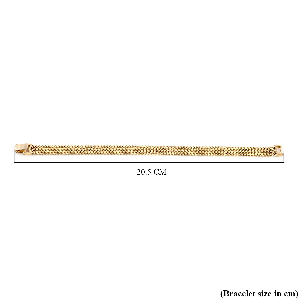 Hatton Garden Close Out -9K Yellow Gold Foxtail Bracelet (Size - 8), Gold Wt. 7.42 Gms