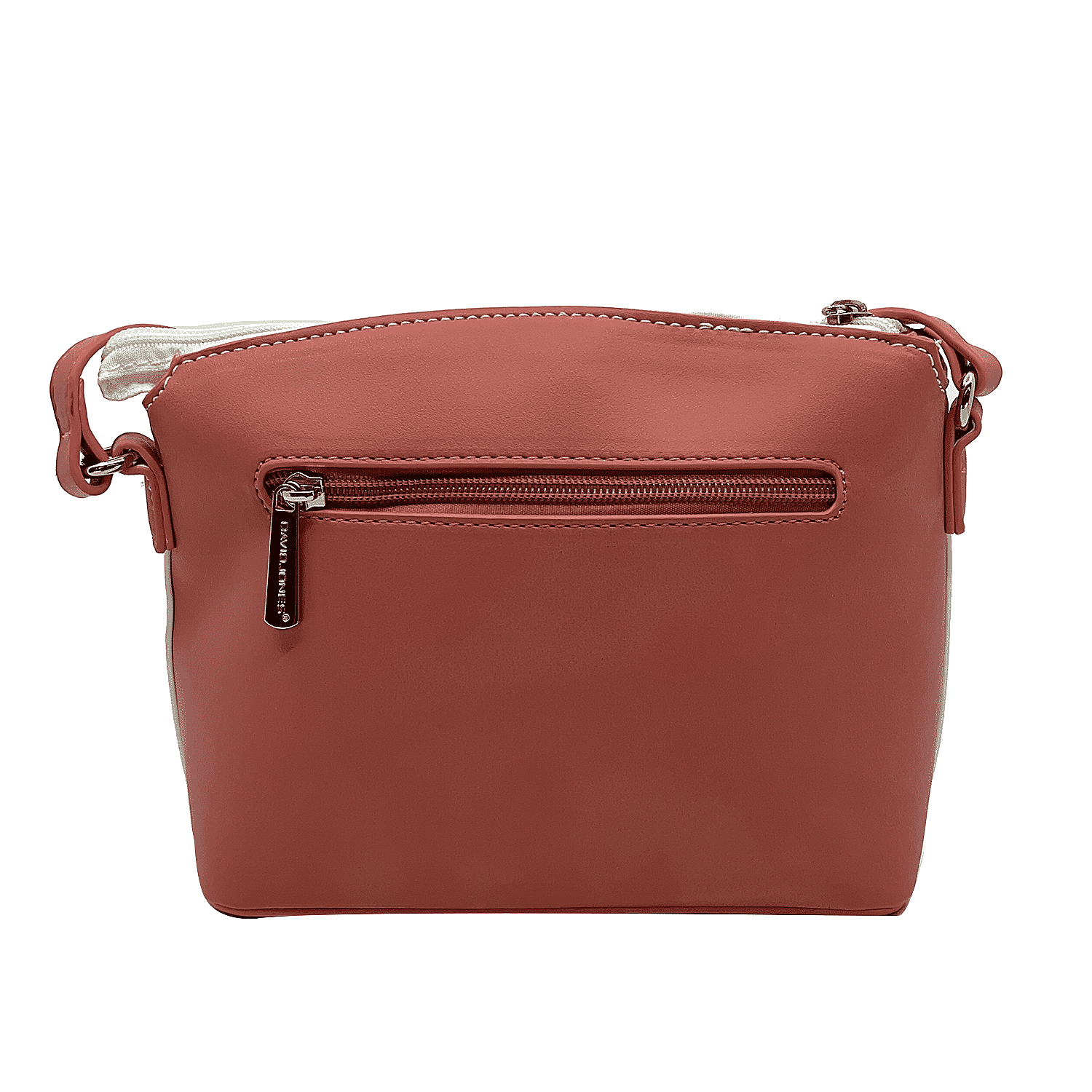 David Jones Tropical Floral Printed Crossbody Bag - Raspberry