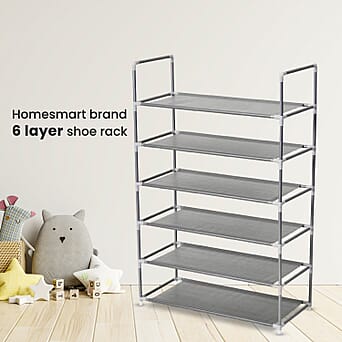 https://tjcuk.sirv.com/Products/89/4/8946888/Homesmart-Multipurpose-Layer-Shoe-Rack-(Size-100x65x29-Cm)-Grey_8946888_3.jpg?w=342&h=342
