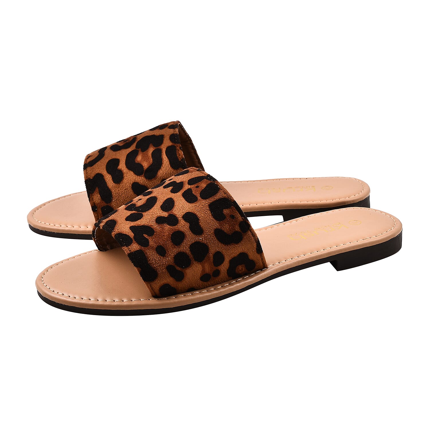 Manchester Closeout Snaz Slipper (Size 3) - Leopard