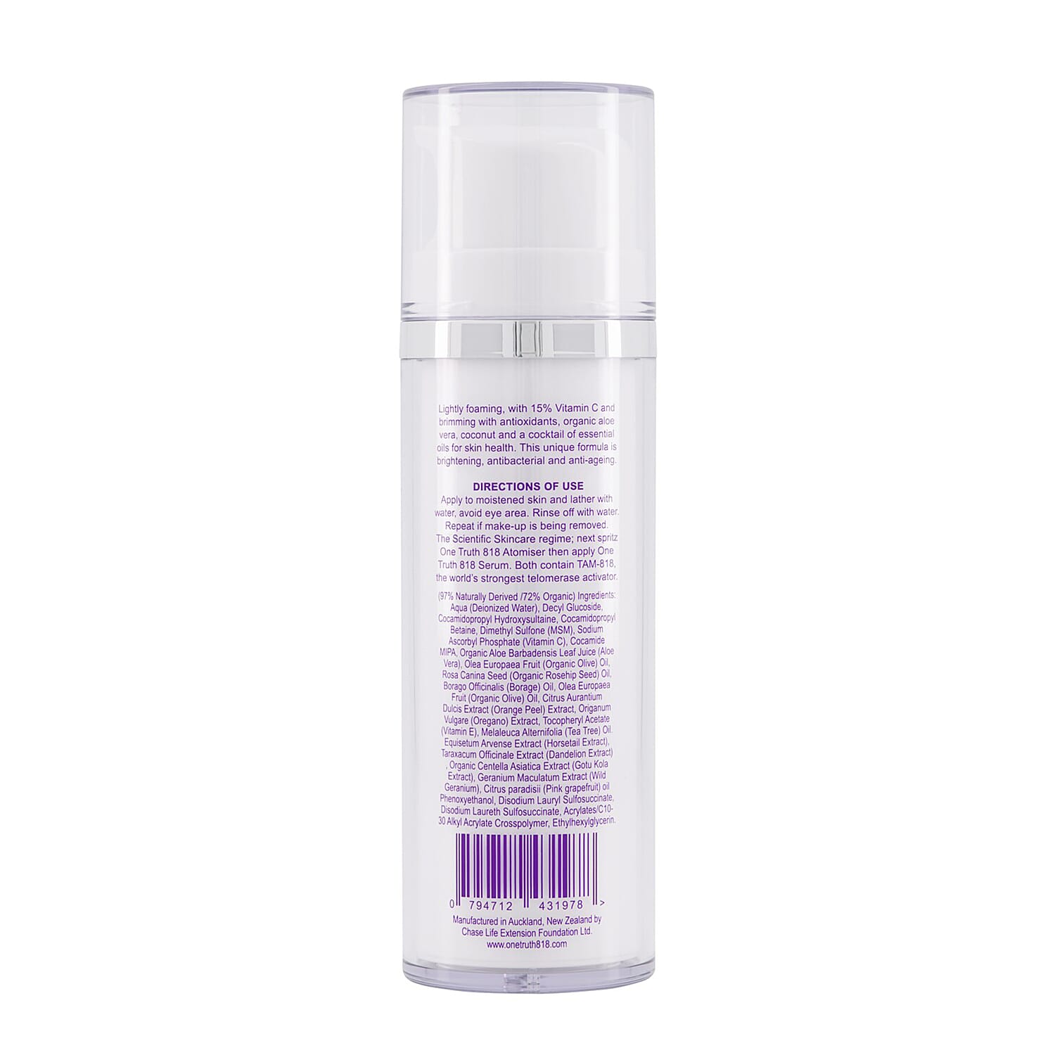 One Truth 818- Vitamin C Cleanser - 100ml