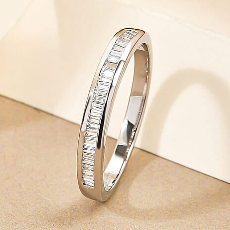 Close Out Deal -Signature Collection 950 Platinum IGI Certified Diamond (SI-G-H) Band Ring