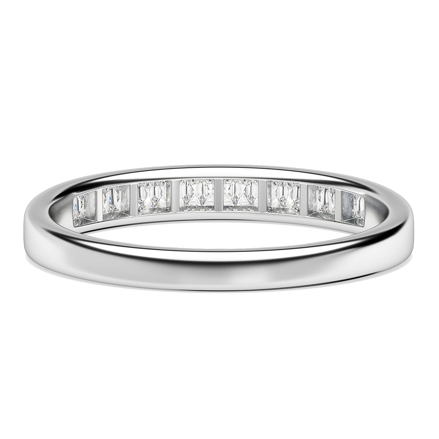 Close Out Deal -Signature Collection 950 Platinum IGI Certified Diamond (SI-G-H) Band Ring 0.25 Ct. Close Out Deal -Signature Collection 950 Platinum IGI Certified Diamond (SI-G-H) Band Ring 0.25 Ct.