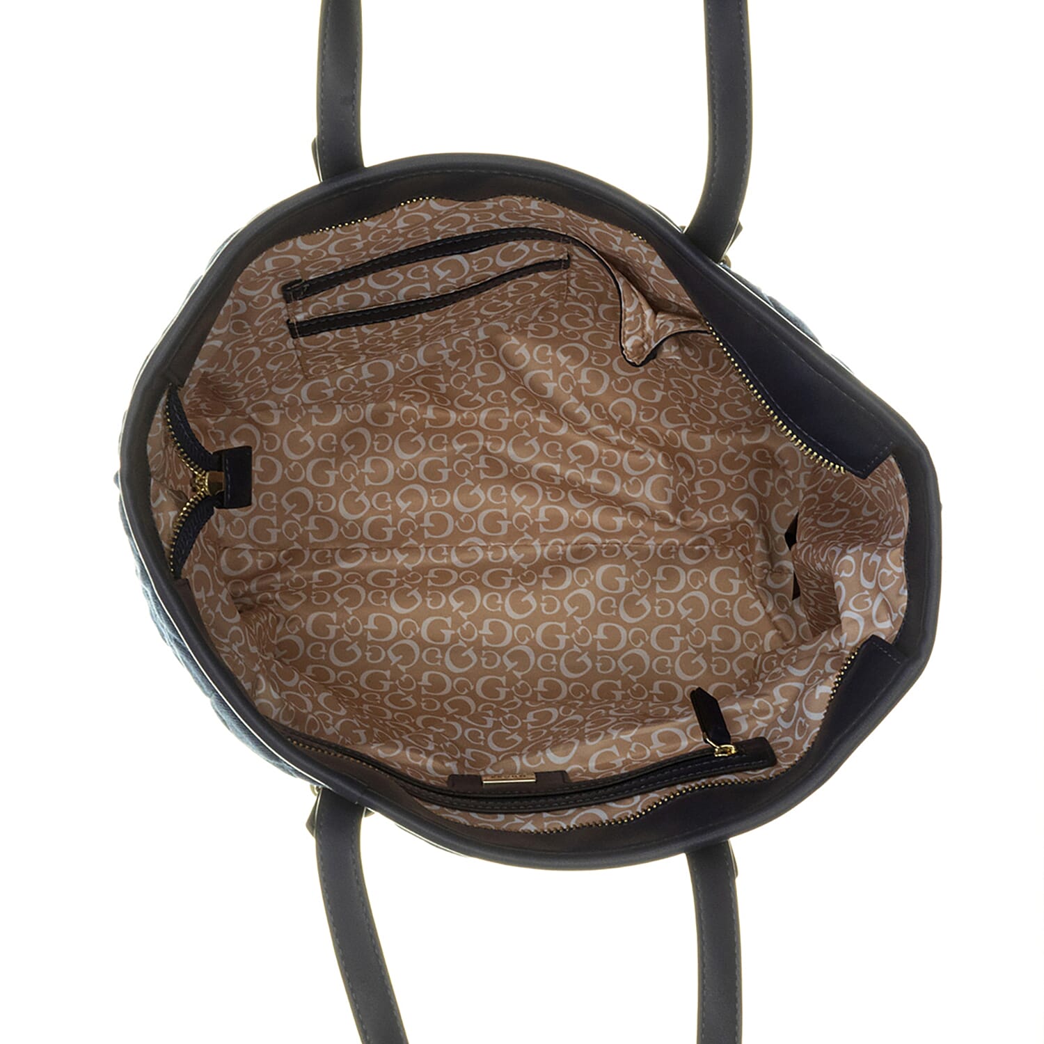 GUESS Kailey Tote Handbag with Handle Drop (Size 29x28x13 Cm) - Navy