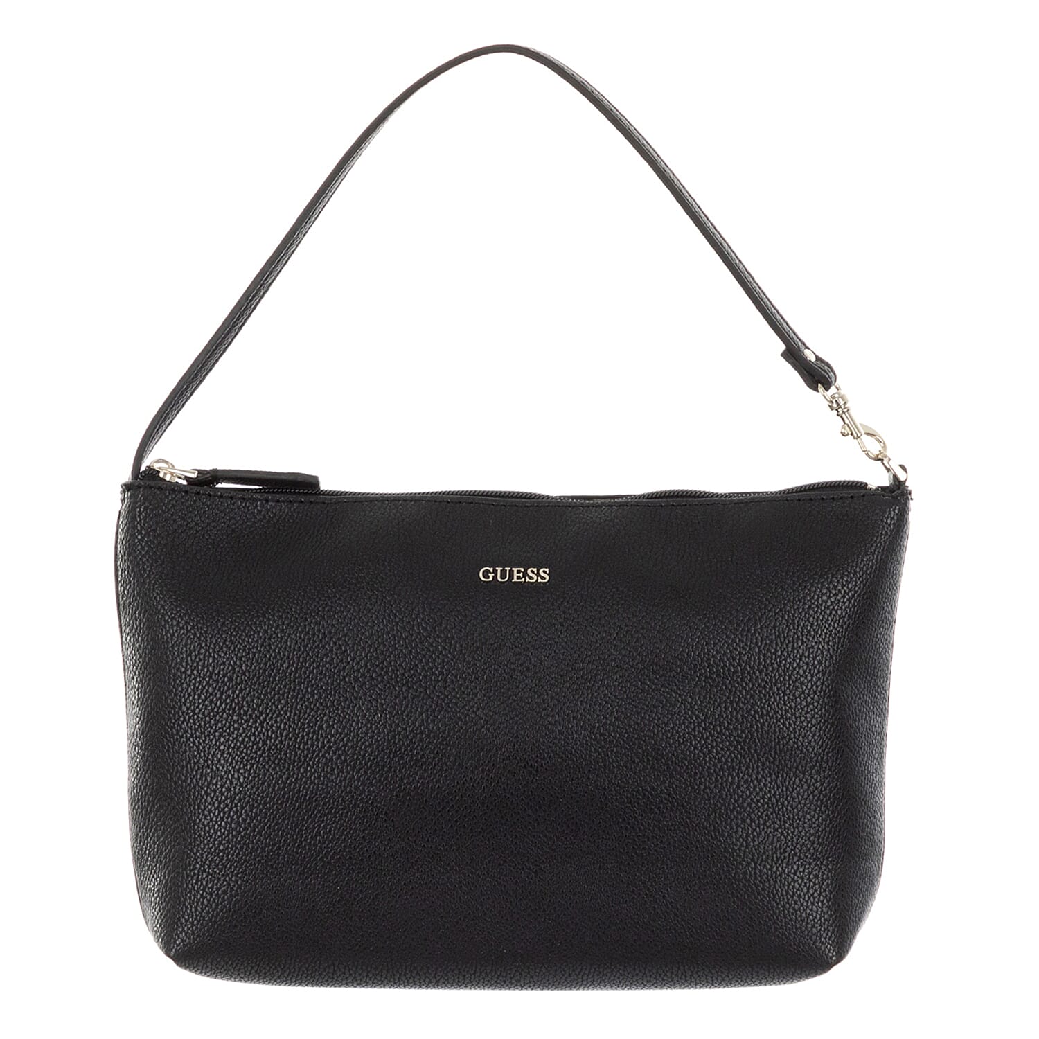 Set of 2 - GUESS Vikky Tote Handbag (Large - 39x30x18 Cm & Small - 26x18x6 Cm) - Black