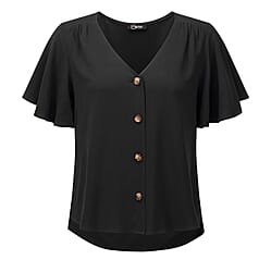 Viscose Top - Black