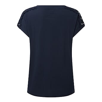 https://tjcuk.sirv.com/Products/89/5/8953907/EMRECO-Solid-Pattern-Womens-Crew-Neck-Top-Navy_8953907_2.jpg?w=342&h=342