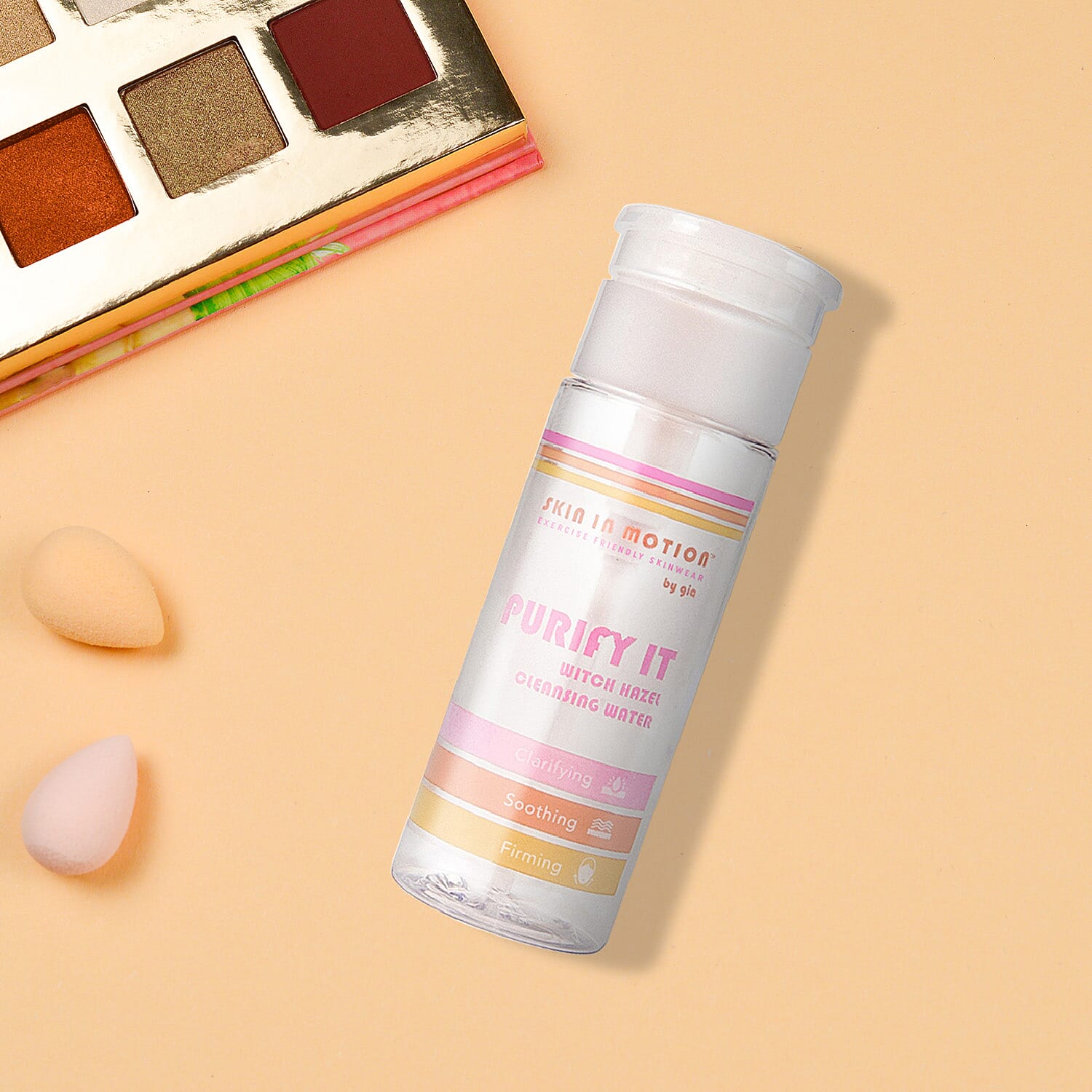 Skin in Motion- Purifying Kit (Incl.Witch Hazel Water & Re-useable Cotton Pads)