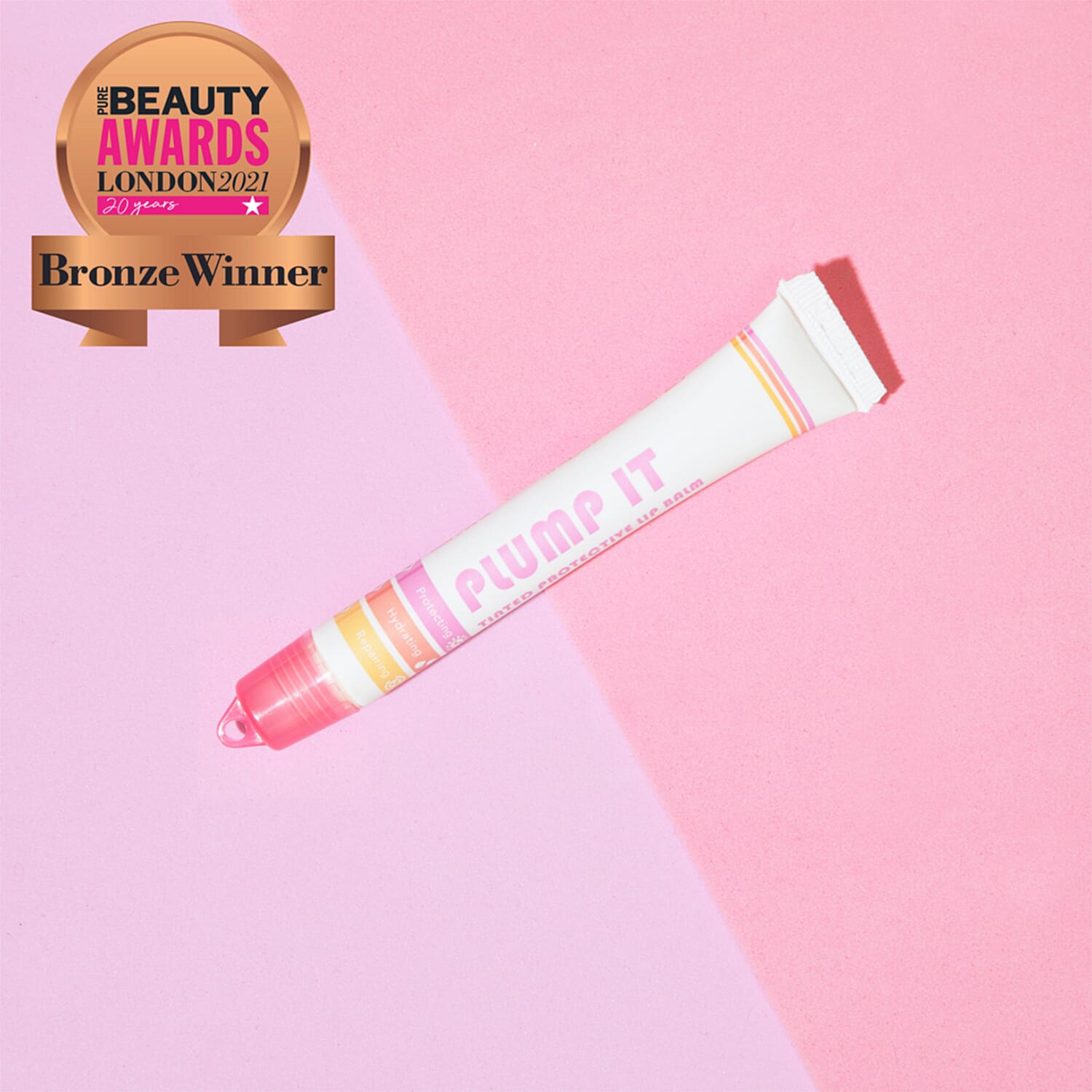 Skin In Motion- Plump It SPF 30 Tinted Lip Balm Sheer Berry