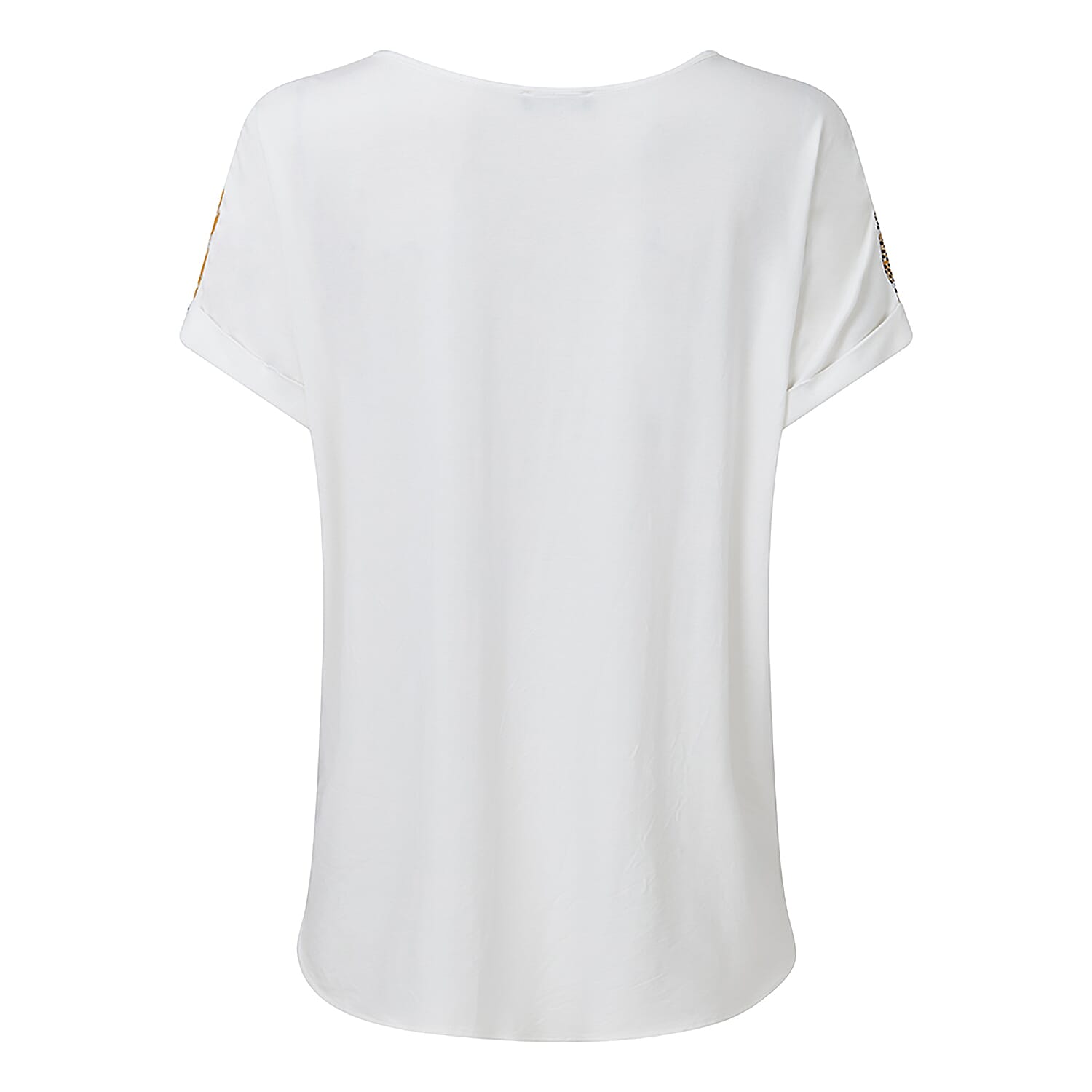 Emreco Oversized Jersey Printed Top (Size 12) - Multi