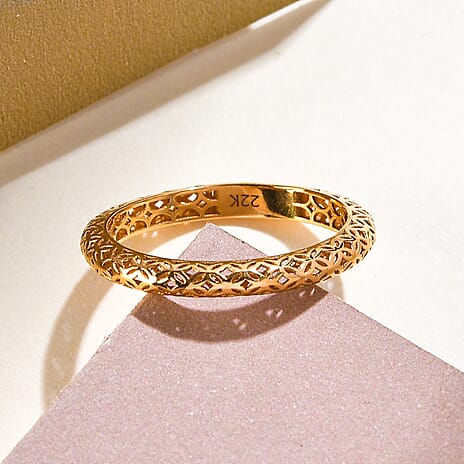 22K (91.6 % Purity) Yellow Gold Band Ring