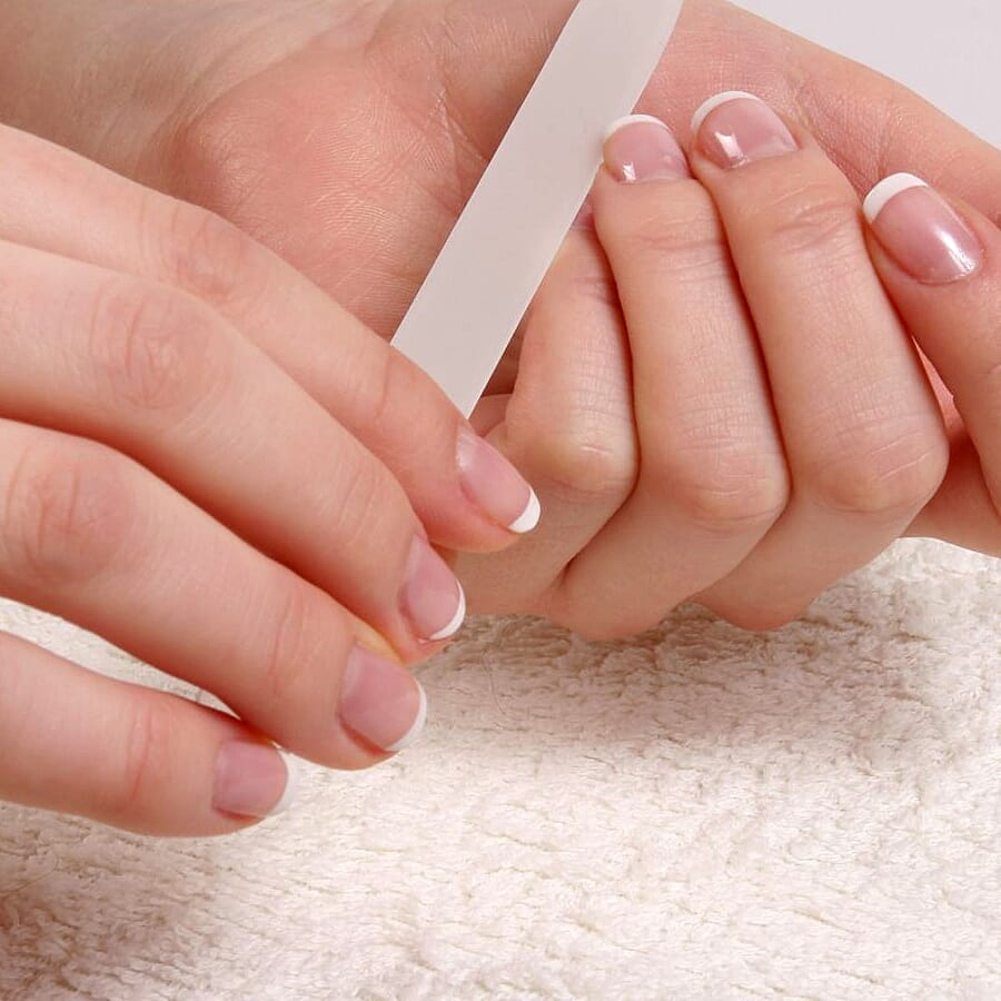 Leighton Denny- Complete Crystal Collection in Silver Wallet (Incl. Crystal Foot Smoother, Crystal Nail File Large (195mm), Crystal Nail File SmALL (135mm) & Crystal Nail File Travel (90mm)