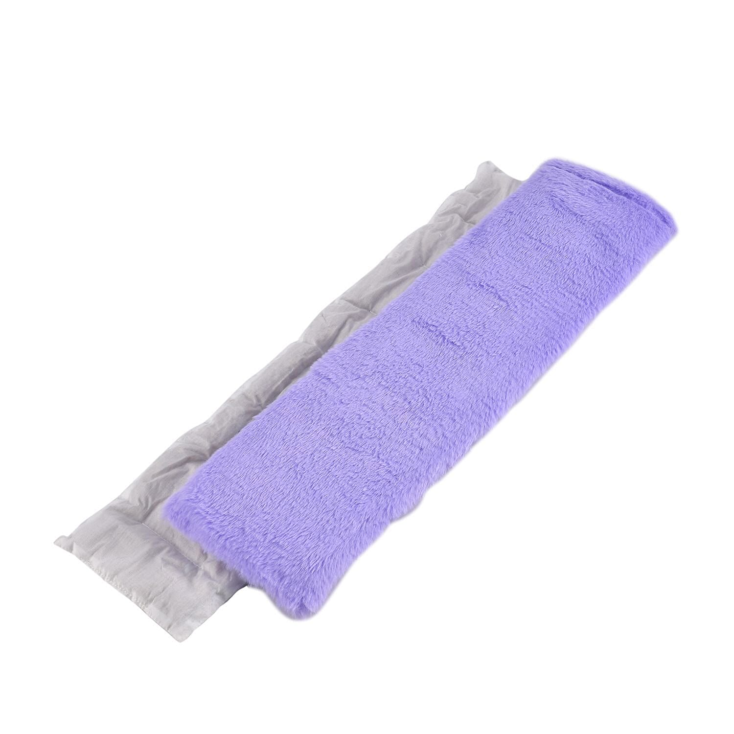 Wheat and Lavender Filled Pillow with Removable Pillowcase - Purple