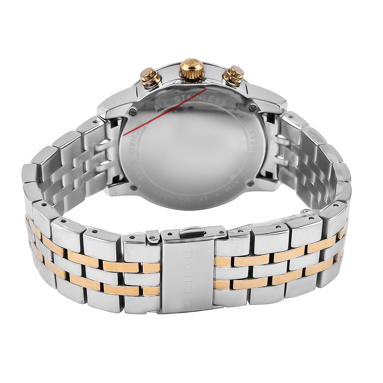 Michael Kors Ritz Analog Pearl Dial Womens Watch - Rose