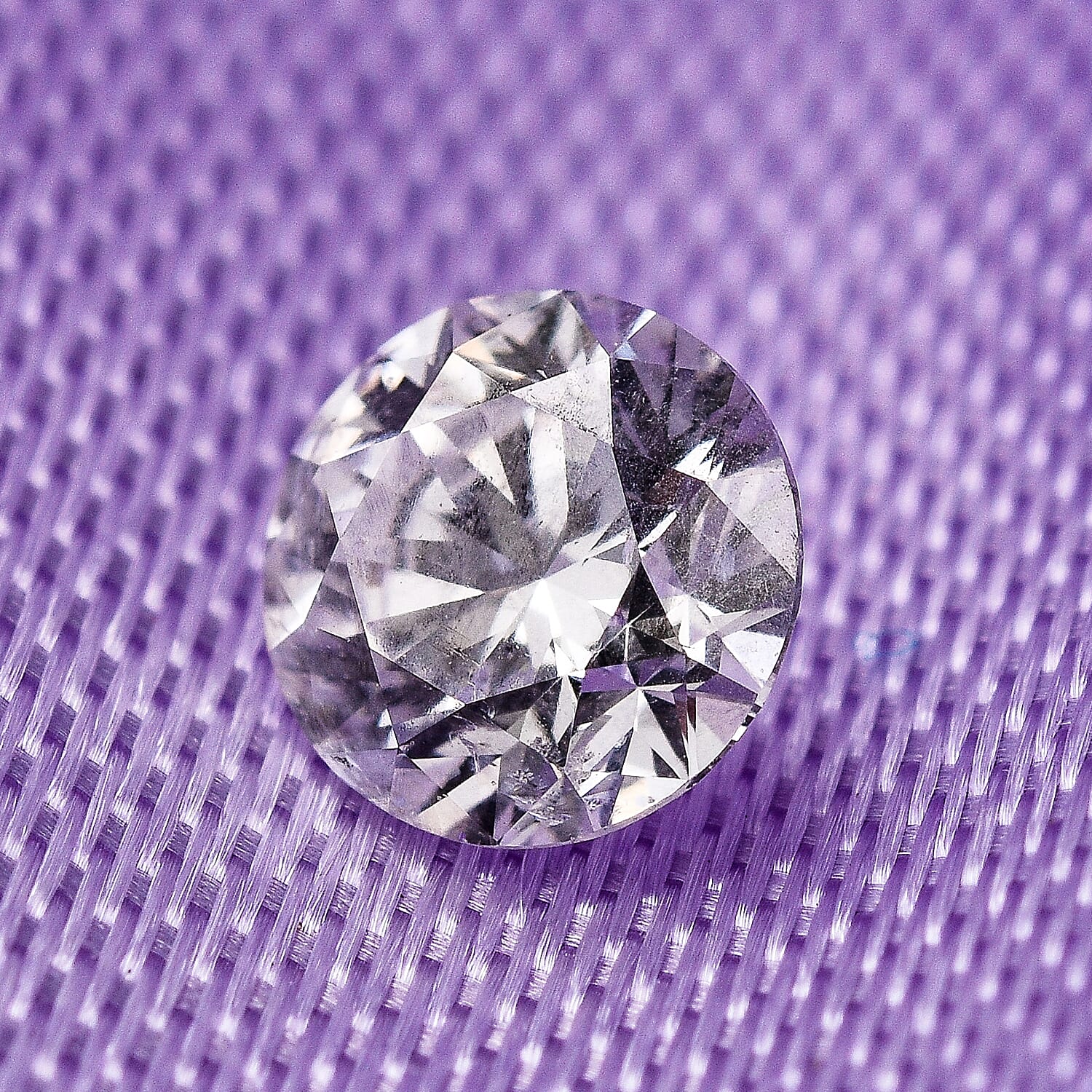 0.42 CT, 4.40*2.60 MM online Round Shape Milky Color Natural Loose Beautiful Diamond For Jewellery,Fancy Diamond, SG7020