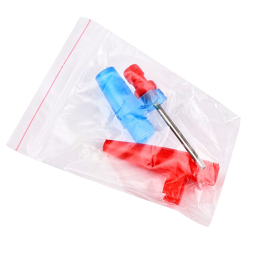 12 V 260 PSI Mini Air Compressor with Pressure Dial Gauge