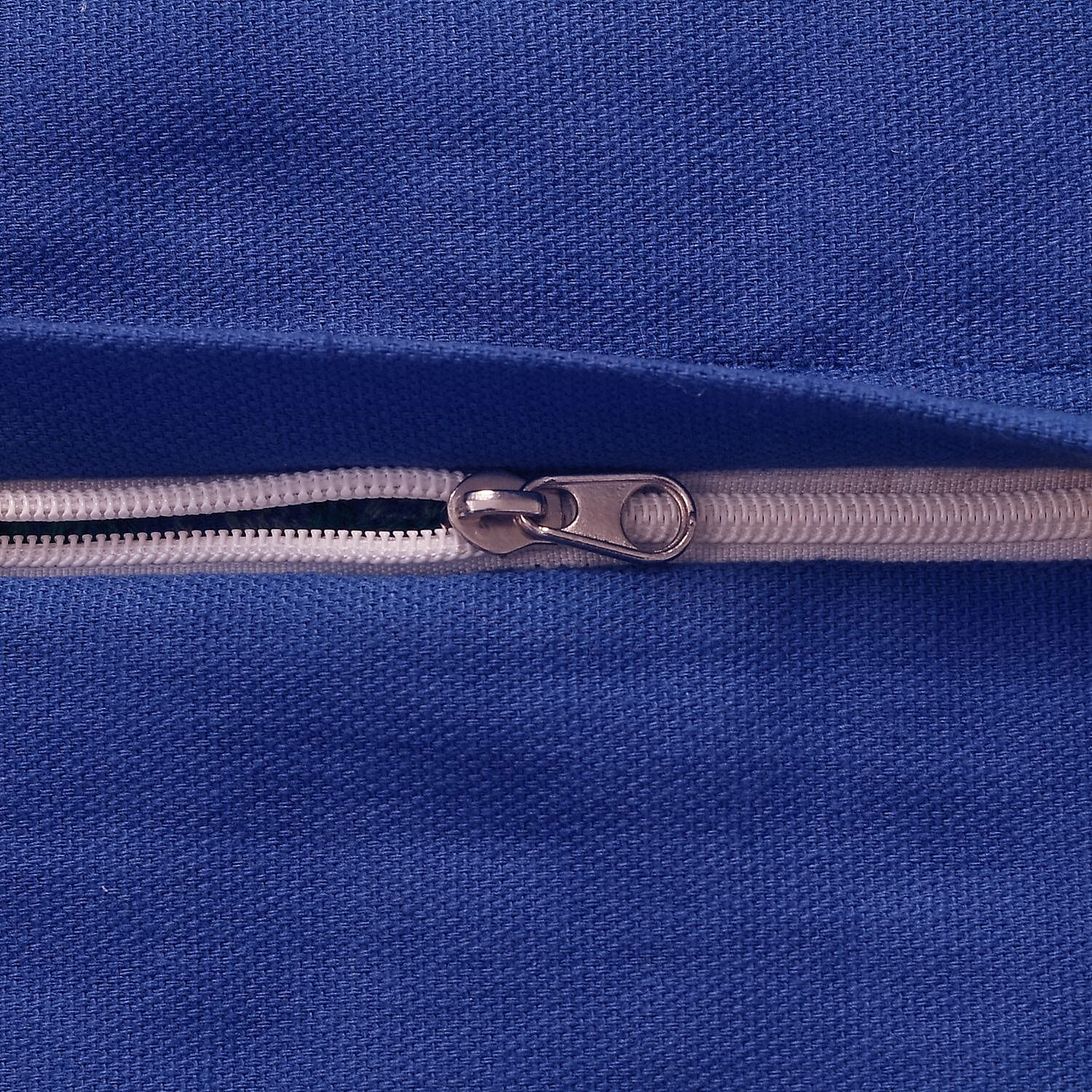 Cotton Floral Cushion Cover - Blue & Multicolor