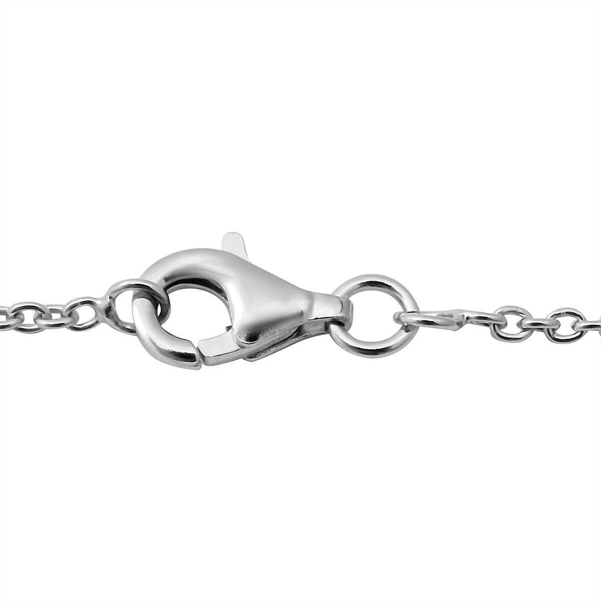 Citrine Pendant (With Chain Size 24) in Platinum Overlay Sterling Silver 47.00 Ct.