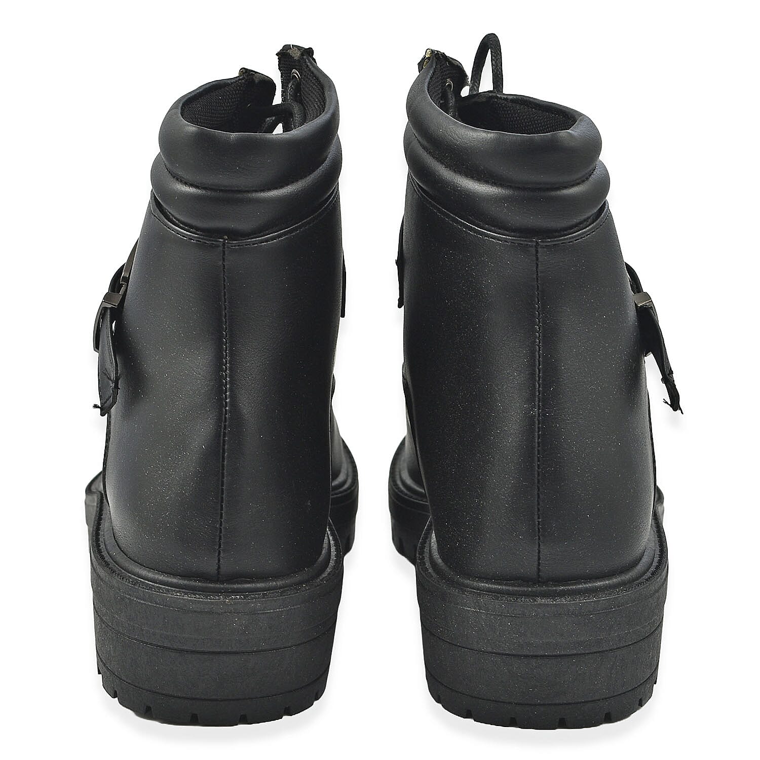 Manchester Closeout Boot (Size 4) - Black