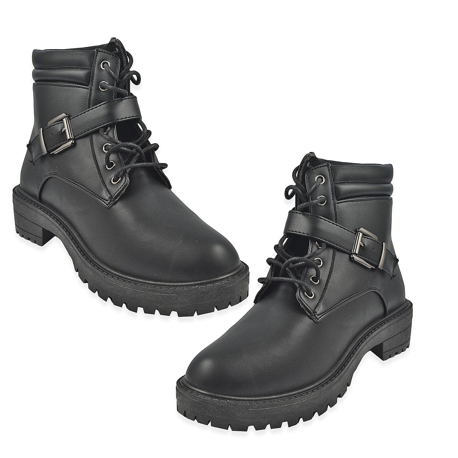 Manchester Closeout Boot (Size 4) - Black