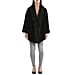 19V69 ITALIA by Alessandro Versace Faux Fur Jacket - Brown & Black