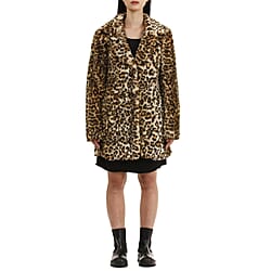 19V69 ITALIA by Alessandro Versace Leopard Pattern Jacket - Brown