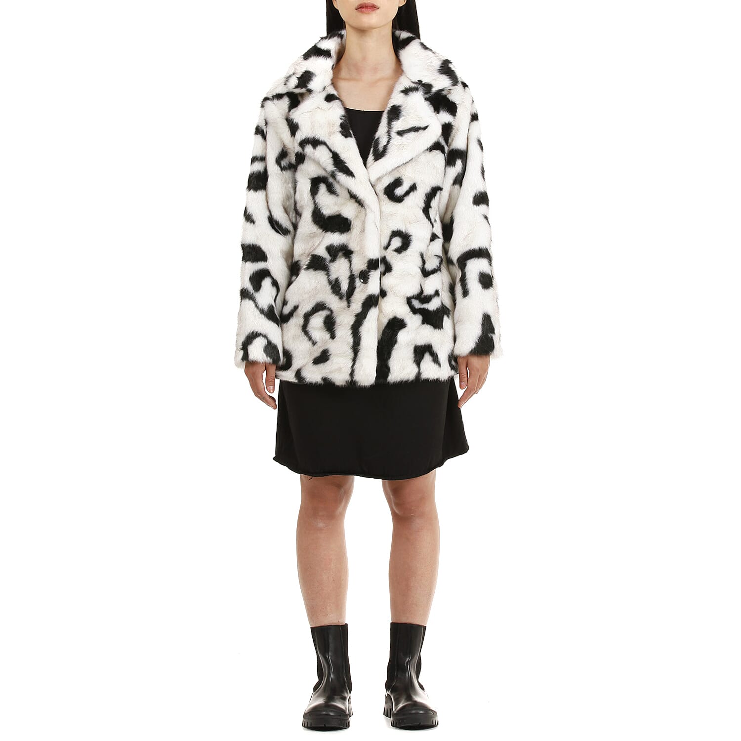 19V69 ITALIA by Alessandro Versace Leopard Pattern Jacket - Brown