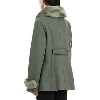 https://tjcuk.sirv.com/Products/89/6/8964501/19V69-ITALIA-by-Alessandro-Versace-Faux-Fur-Collar-Coat--Green_8964501_1.jpg?w=342&h=342