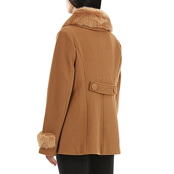 https://tjcuk.sirv.com/Products/89/6/8964523/19V69-ITALIA-by-Alessandro-Versace-Faux-Fur-Collar-Coat--Camel_8964523_1.jpg?w=342&h=342
