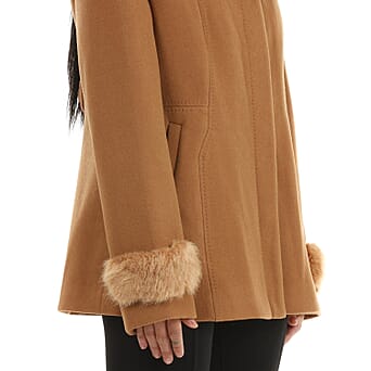 https://tjcuk.sirv.com/Products/89/6/8964523/19V69-ITALIA-by-Alessandro-Versace-Faux-Fur-Collar-Coat--Camel_8964523_3.jpg?w=342&h=342