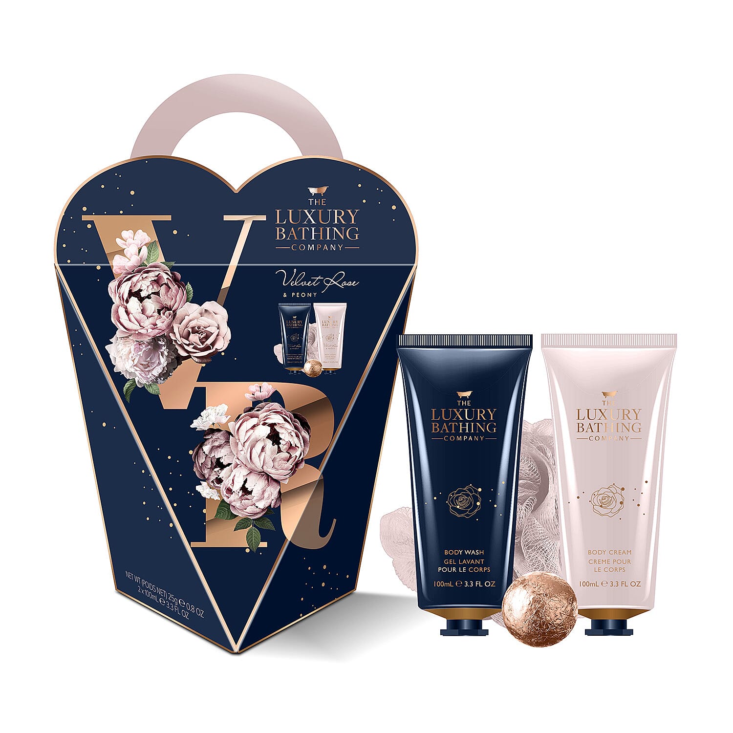 Grace Cole- Amour Set (Incl. Body Wash - 100ml, Body Cream - 100ml, Ball fizzer - 25g &  Body Ball - 25g)