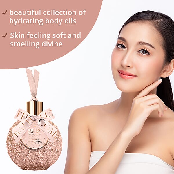 Grace Cole- Foam Bath (Sweet Vanilla & Almond Glazi) - 350ml (Sparkle & Shine)