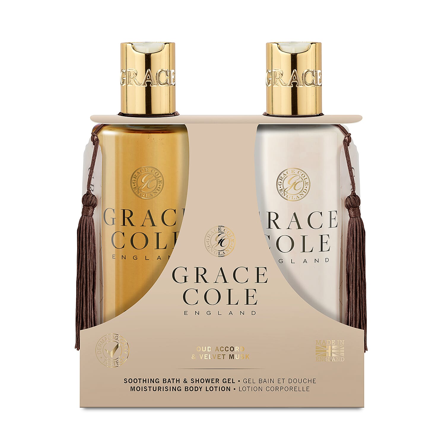 Grace Cole: Oud & Velvet Musk Duo Set - (2 X 300ml)