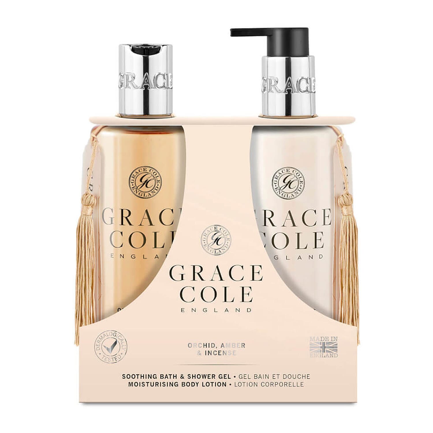 Grace Cole- Orchid Amber & Incense Duo Set - (2 X 300ml)