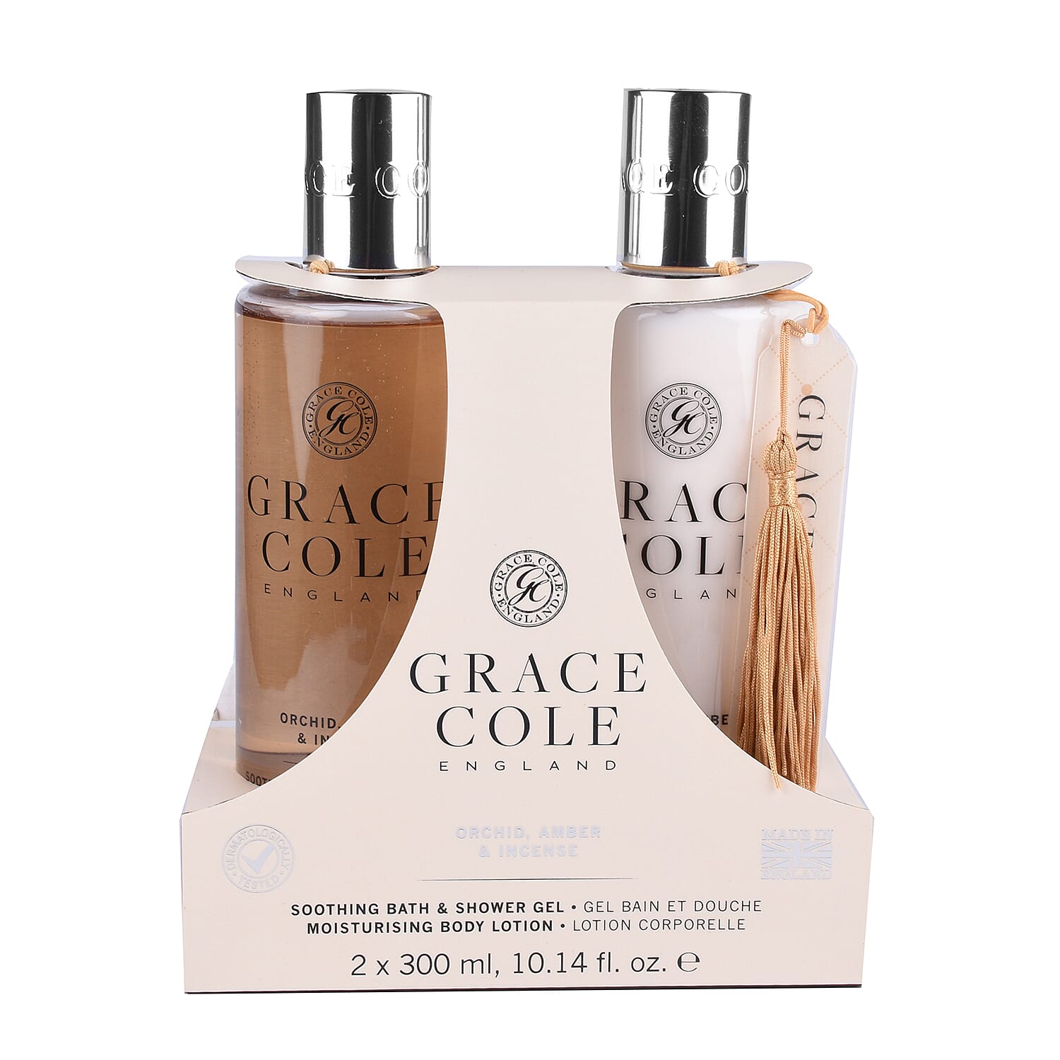 Grace Cole- Orchid Amber & Incense Duo Set - (2 X 300ml)