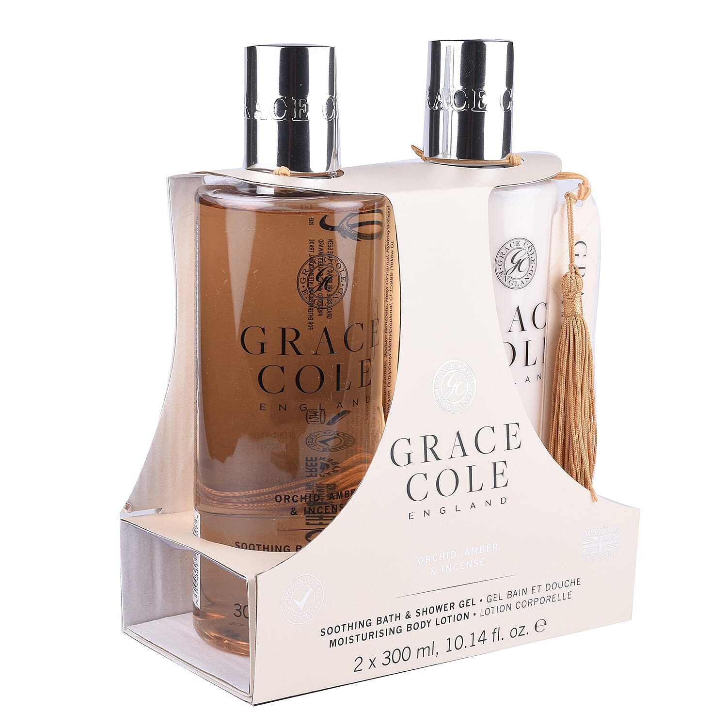 Grace Cole- Orchid Amber & Incense Duo Set - (2 X 300ml)