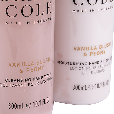 Grace Cole Vanilla Blush & Peony Softening Hand Lotion - Softening Hand and  Body Lotion