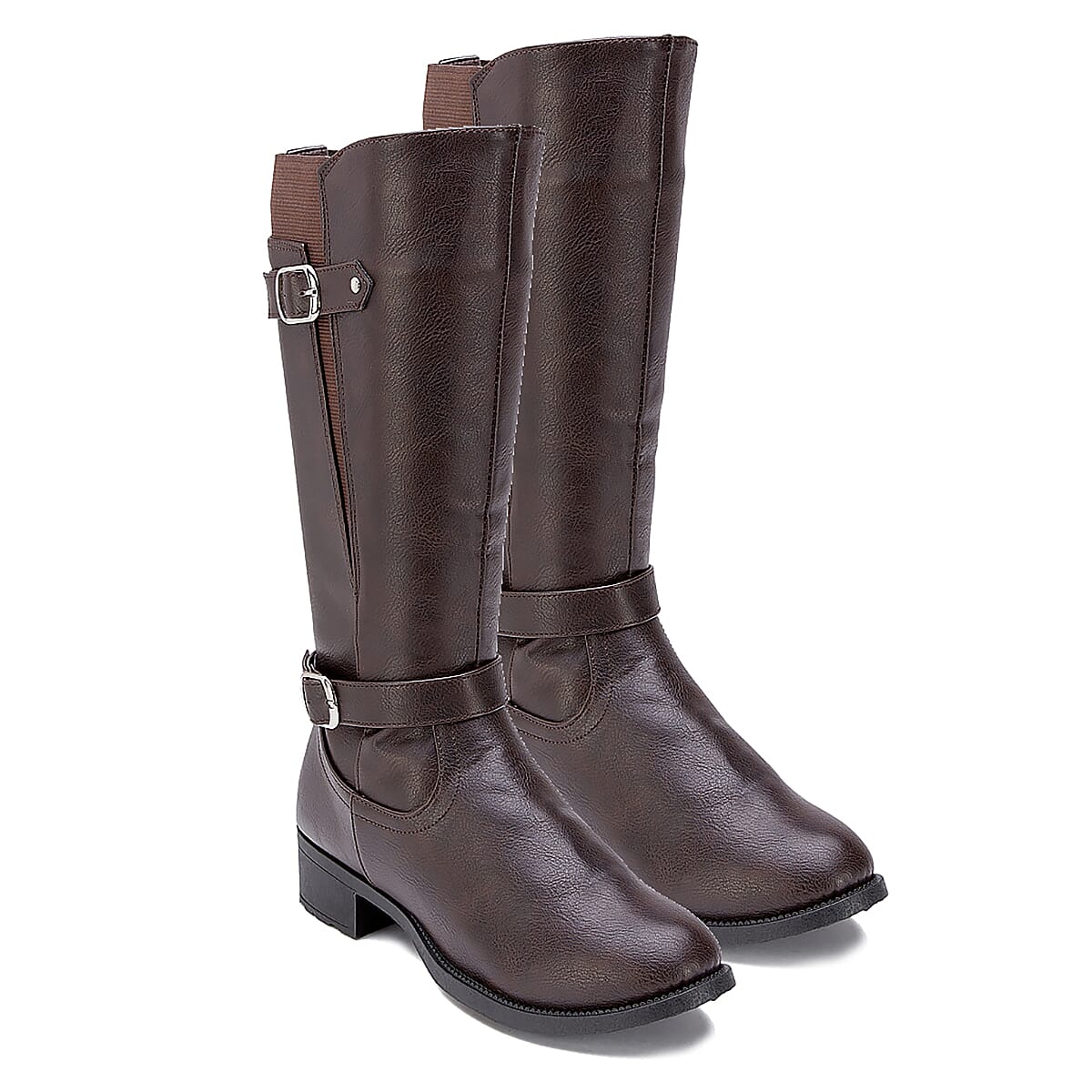 Manchester Closeouts High Knee Boot (Size 5) - Brown