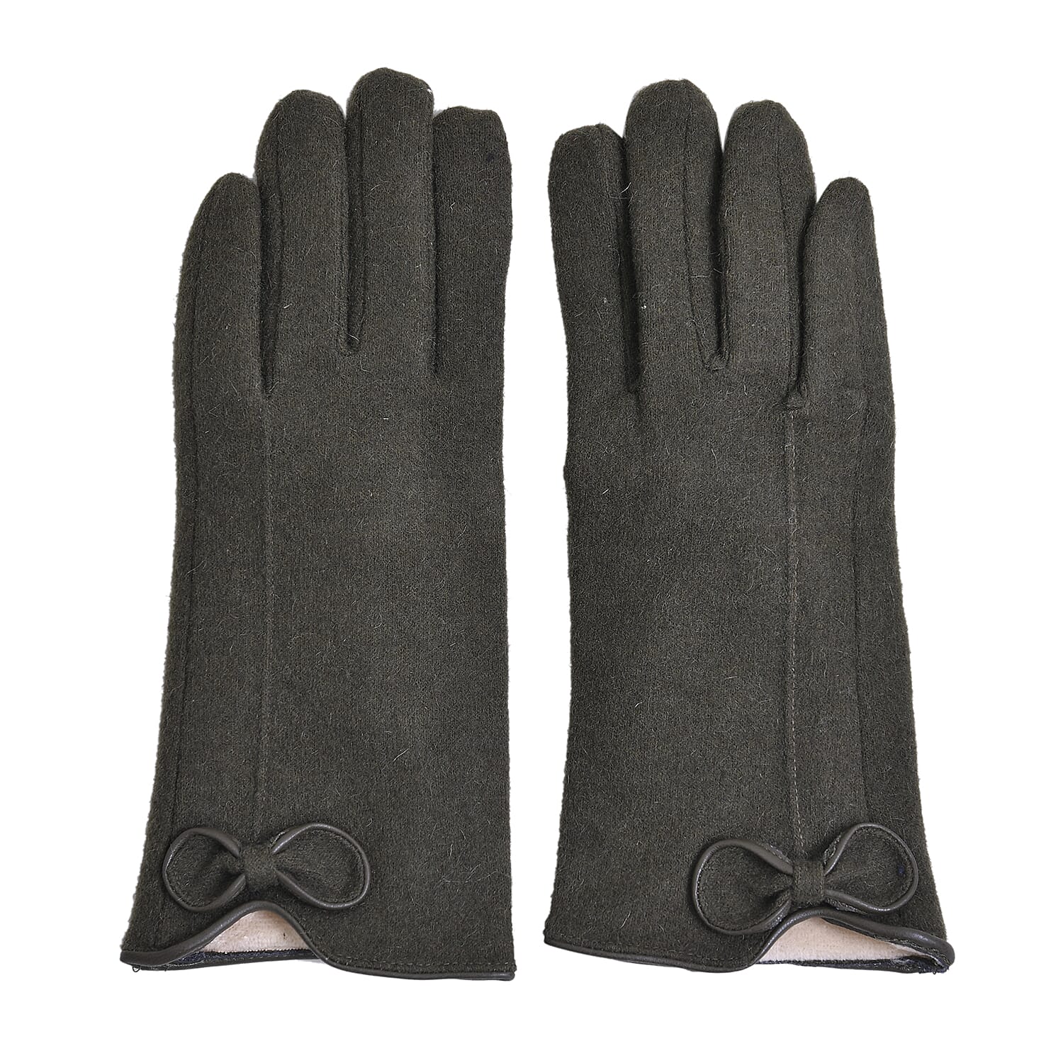 cashmere gloves Grey